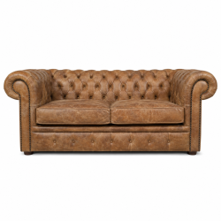 Vintage Leather Classic 2 Seater Sofa
